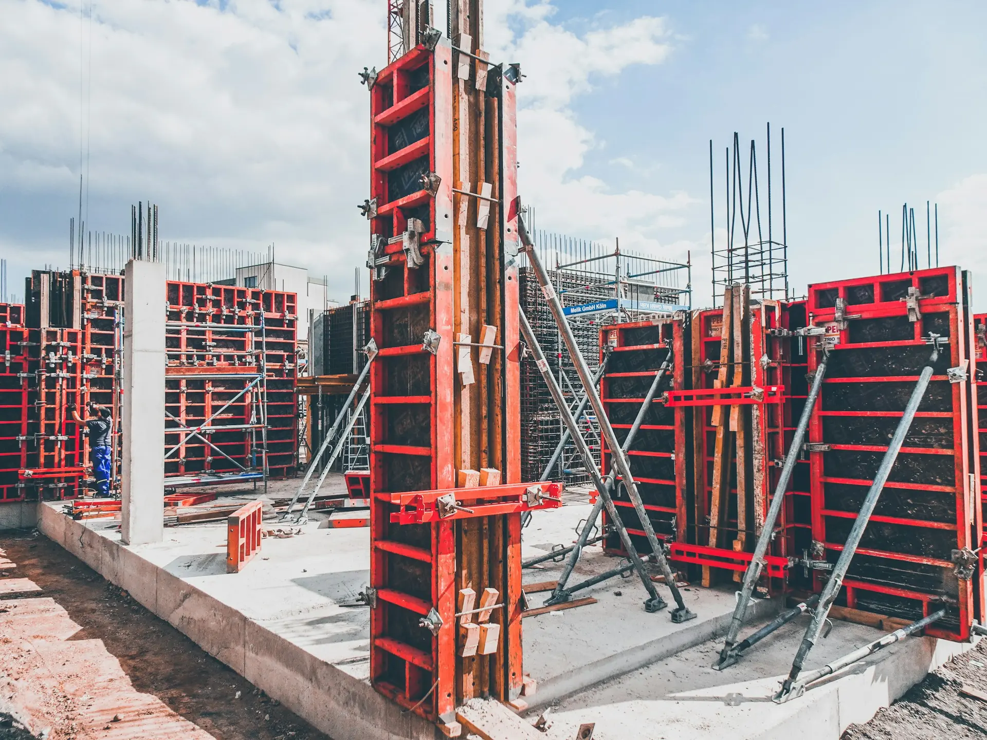 Wall formwork