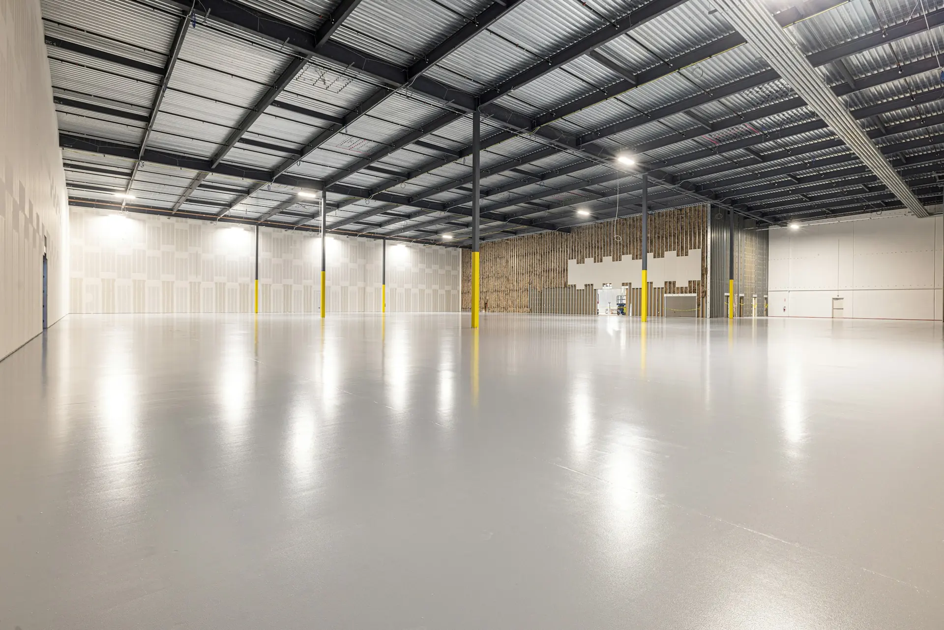 Finished industrial floor