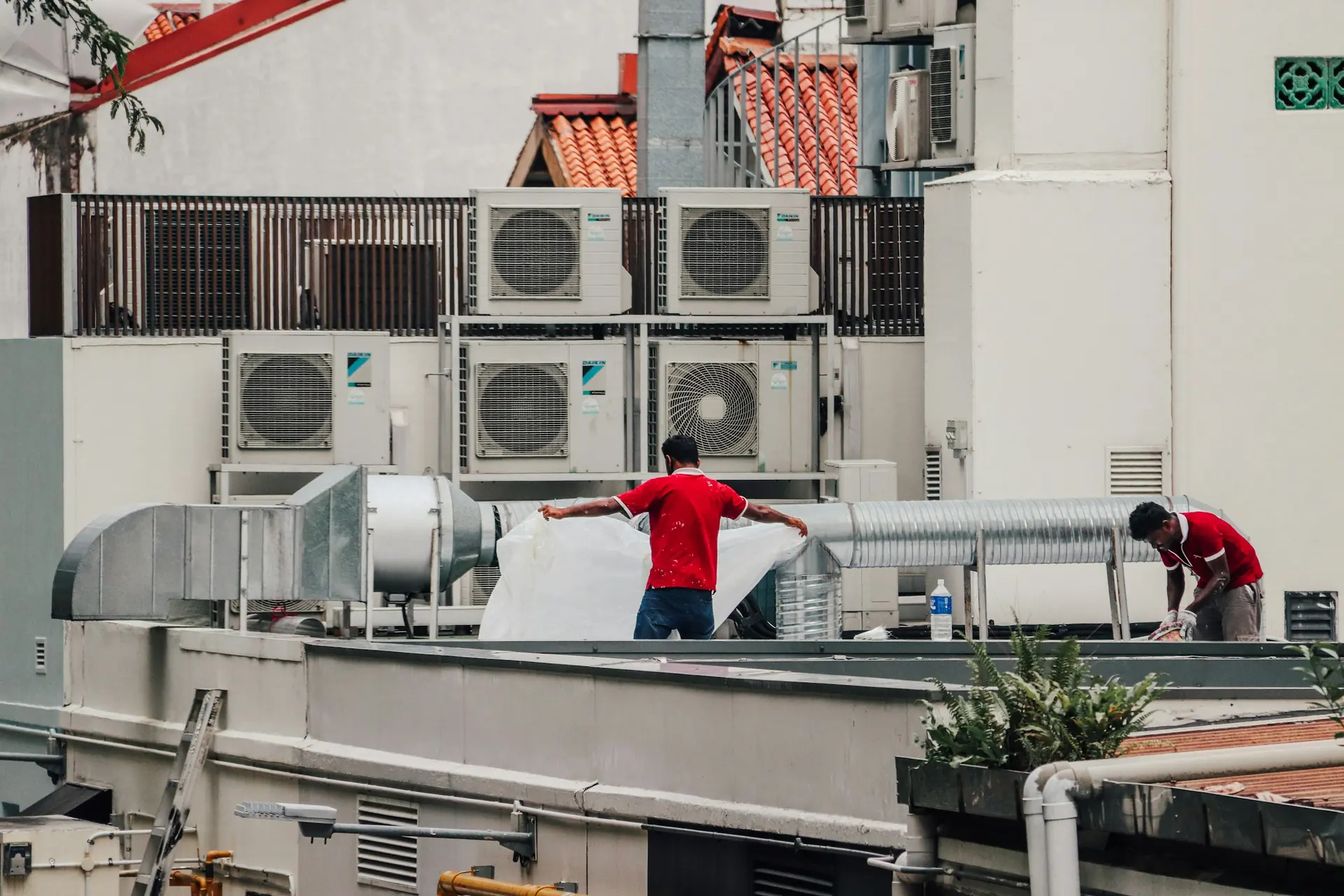Rooftop HVAC units