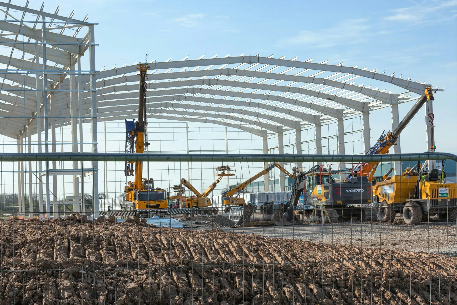Pre-engineered frame erection
