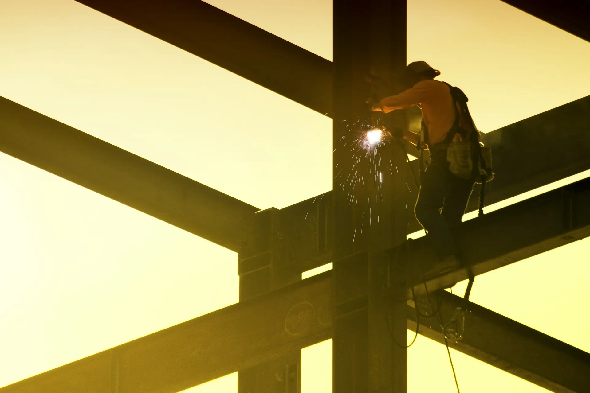 Site welding at height