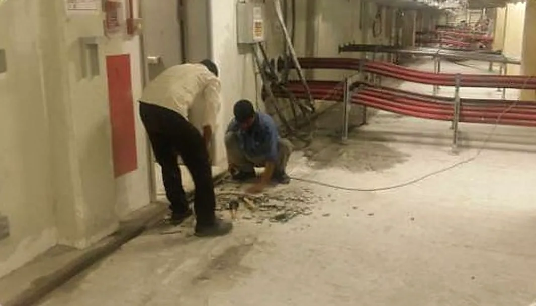 Trench preparation